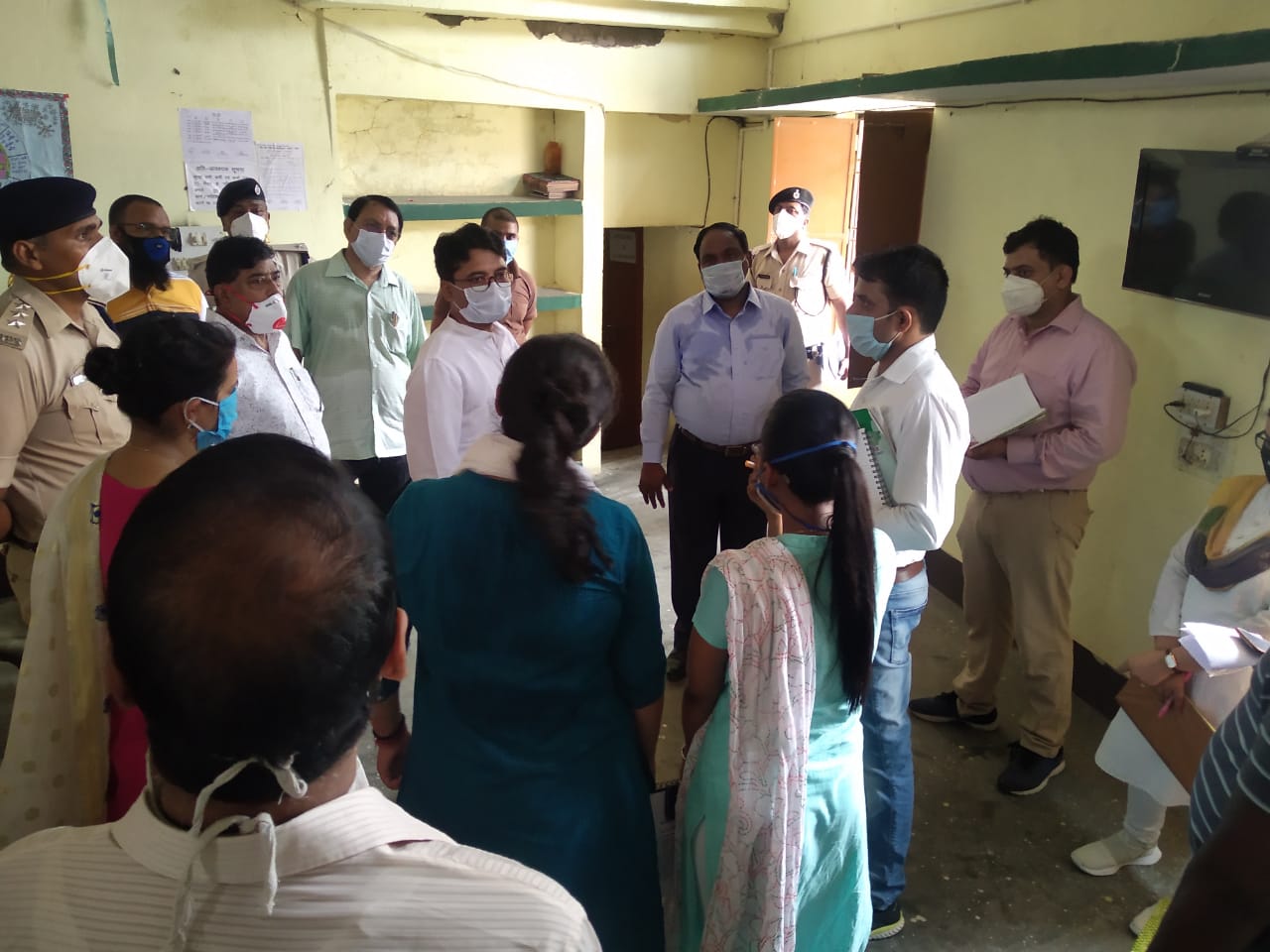 DM inspected childrens home in Buxar