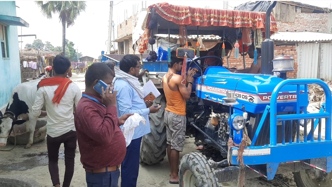 Home delivery of paddy seeds