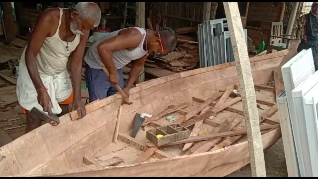 life on boat in darbhanga