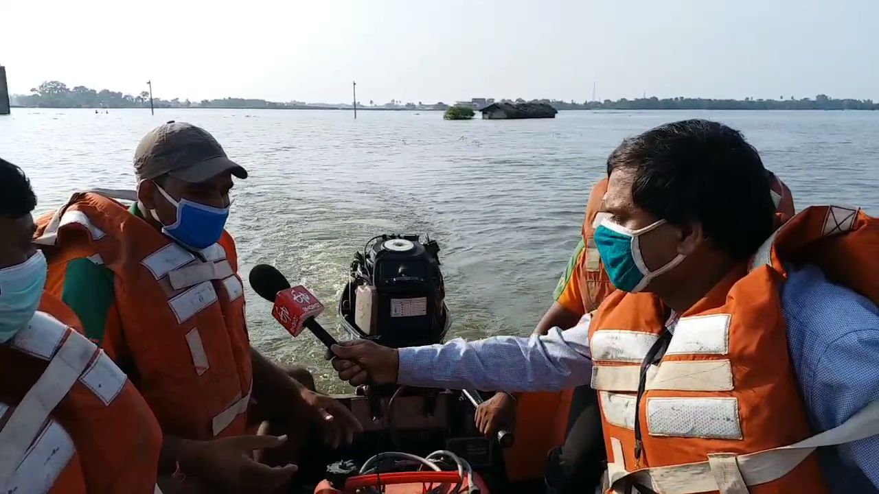 Ground report from flood affected area of darbhanga