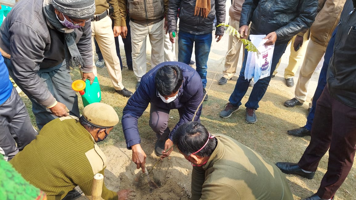 Jal Jeevan Hariyali Diwas in Darbhanga