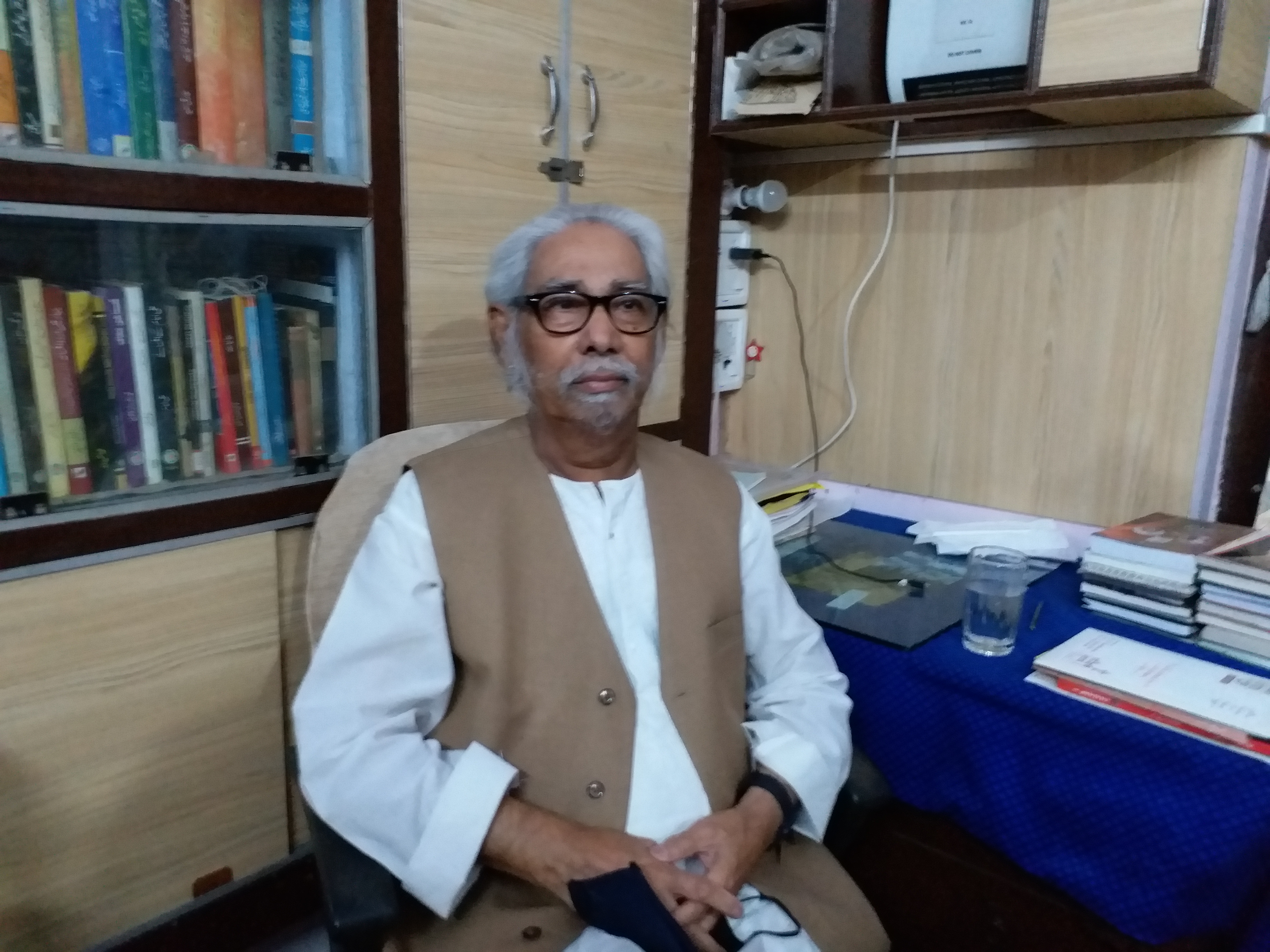 exclusive interview of professor Hussain ul haque