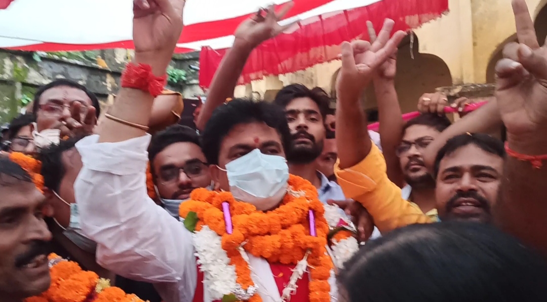 leaders of the nda and grand alliance filed nomination papers in gaya bihar