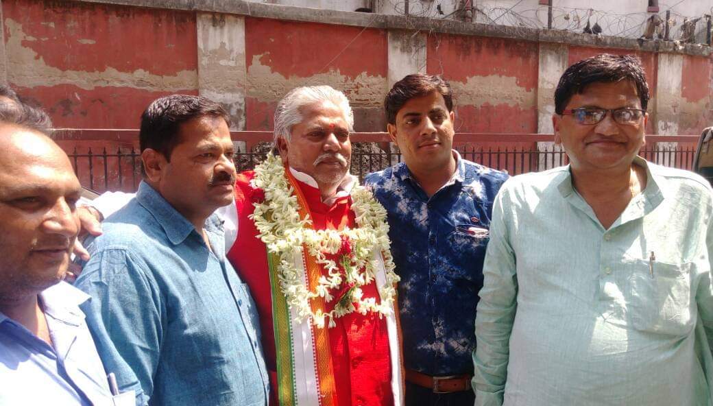 leaders of the nda and grand alliance filed nomination papers in gaya bihar