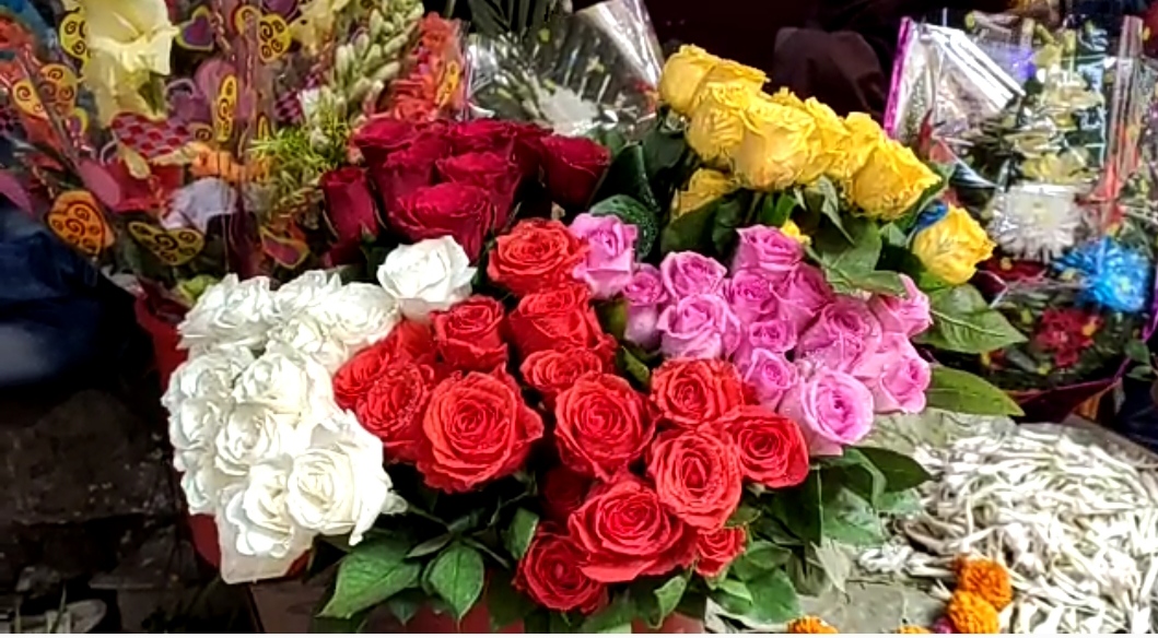 flower business affected on new year in gaya