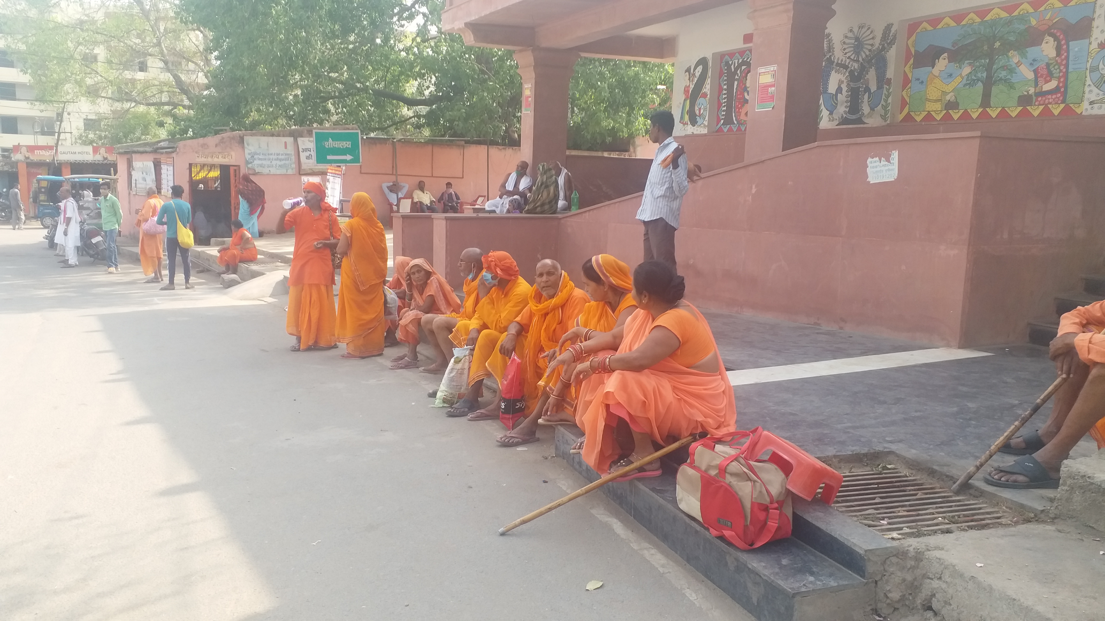 auto drivers on strike in gaya