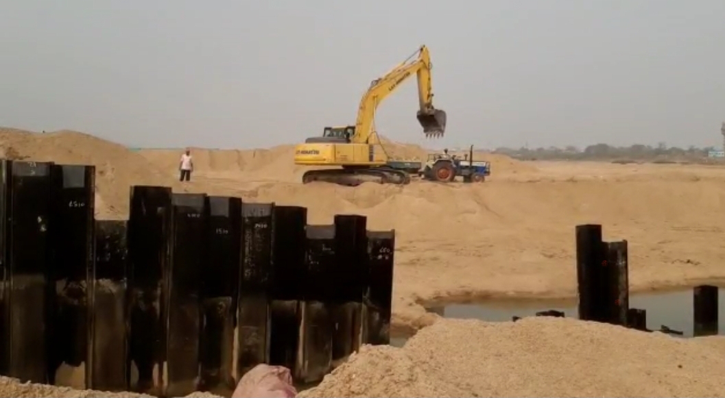 Bihar first rubber dam