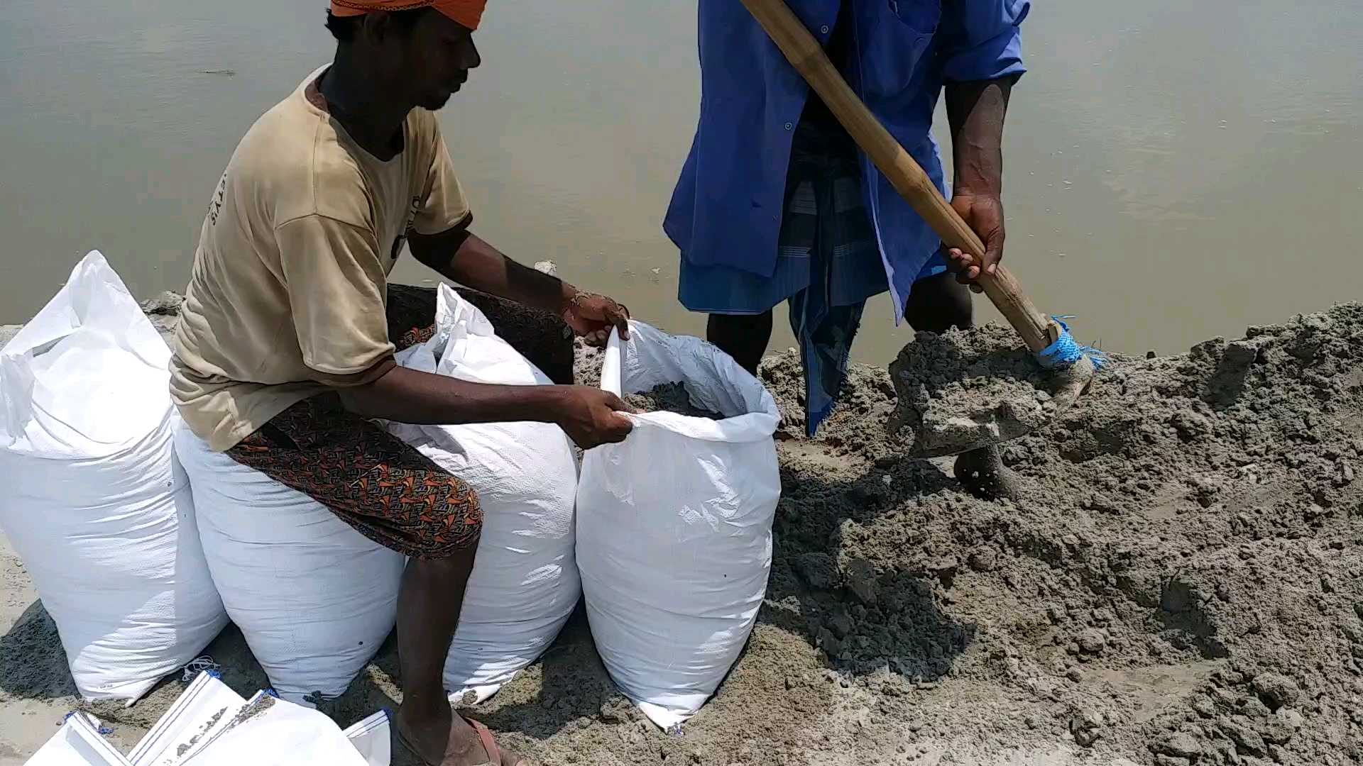 erosion in Diara area