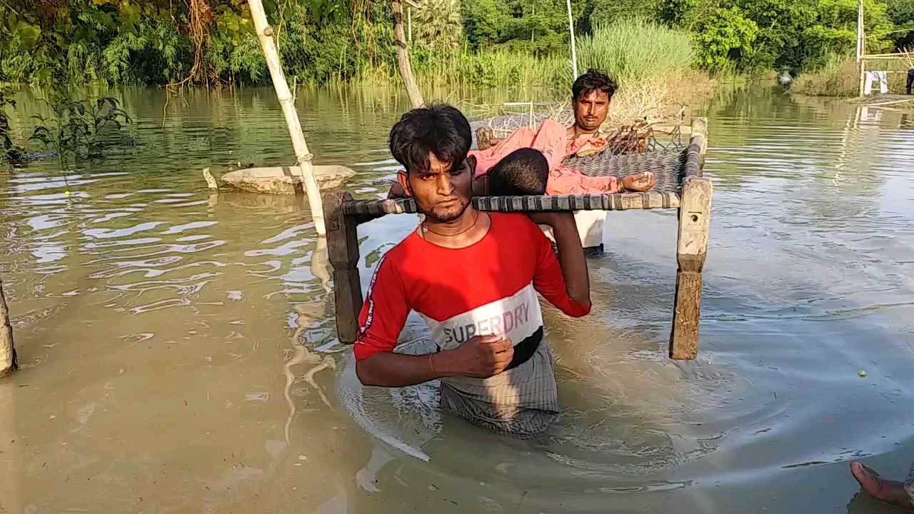 બિહારમાં પૂરથી તબાહી