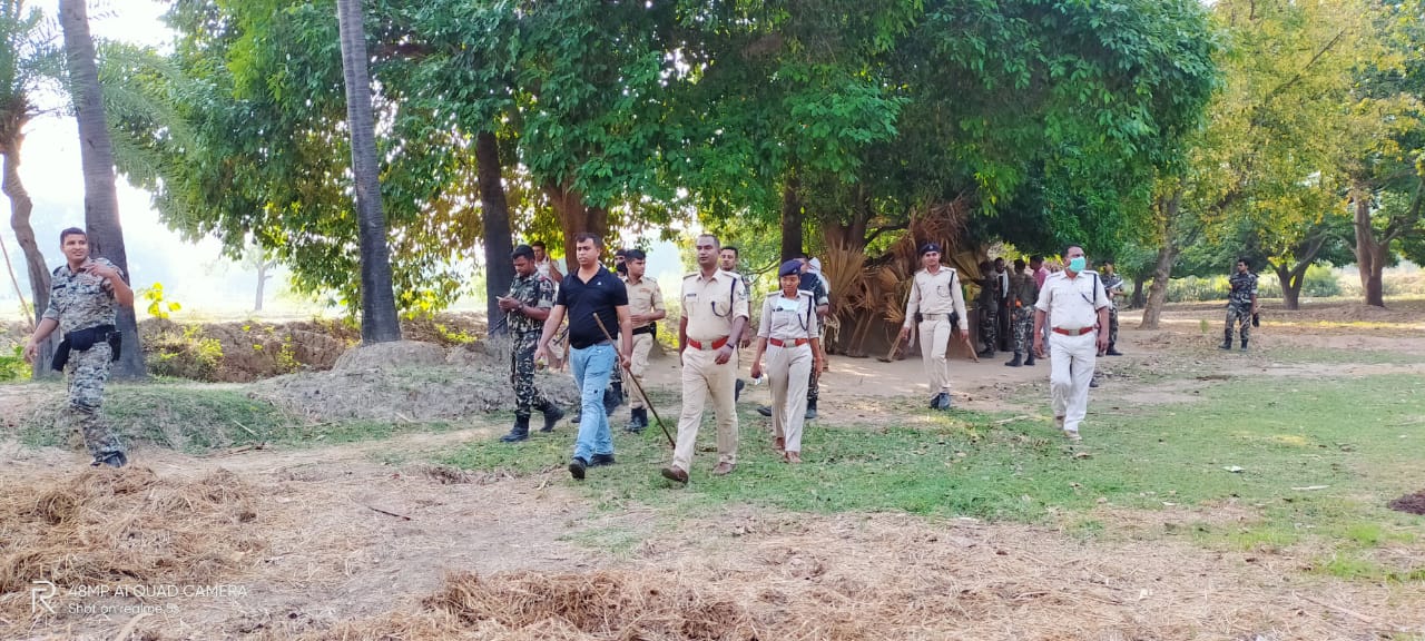 liquor factory destroyed in Naxalite area  liquor factory destroyed in kaimur