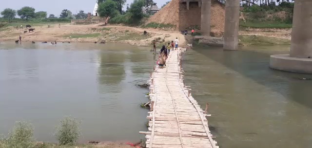 Karamnasha river bridge news today