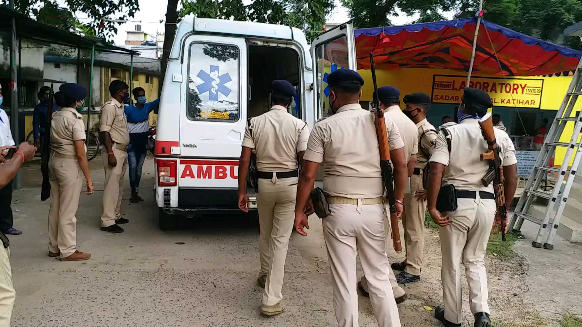 जांच में जुटी पुलिस