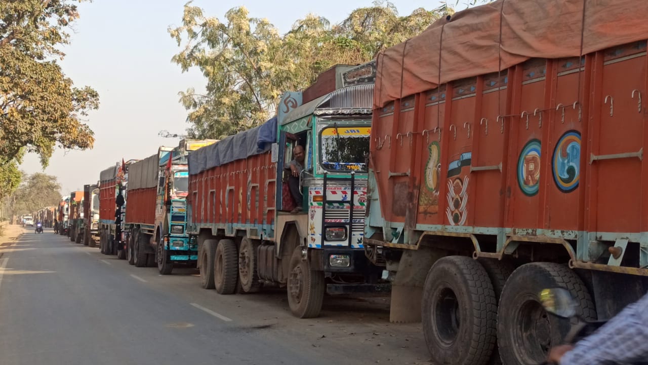 traffic jam in patna