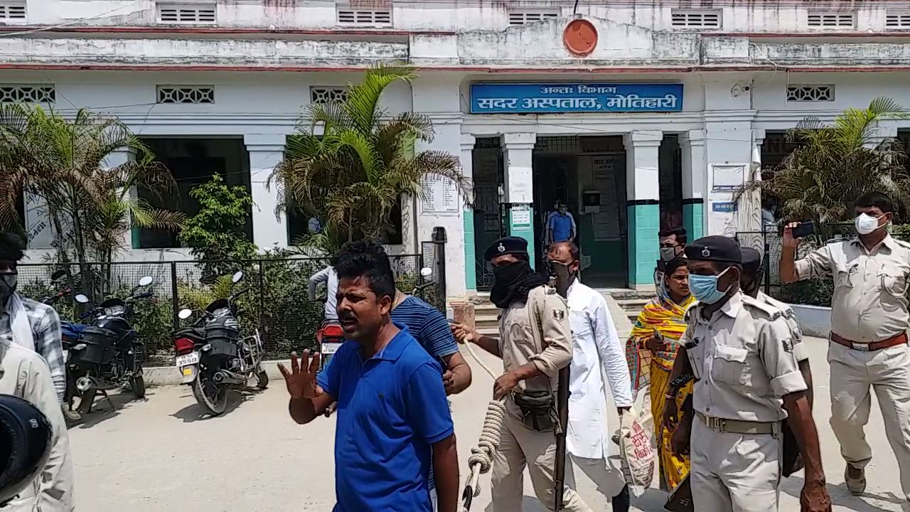 Police arrested NCDHR district convenor in east champaran