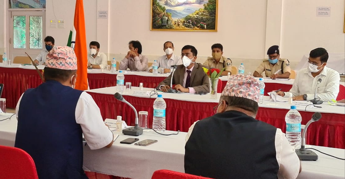 India and Nepal officials meeting regarding assembly elections