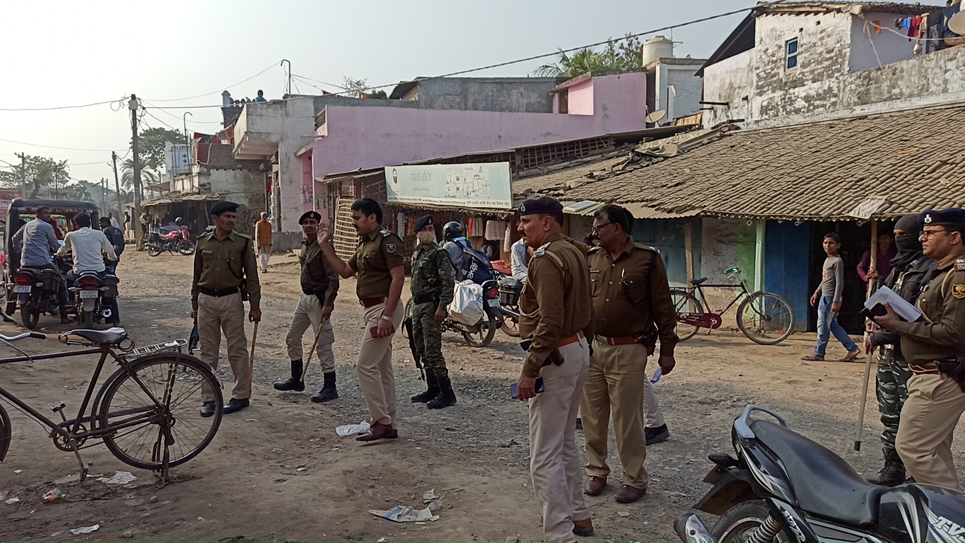 Bank robbery in muzaffarpur