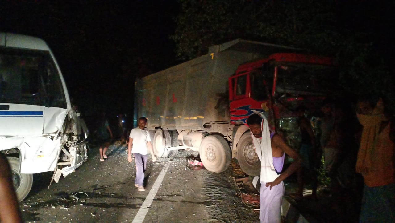 labours bus accident in nalanda