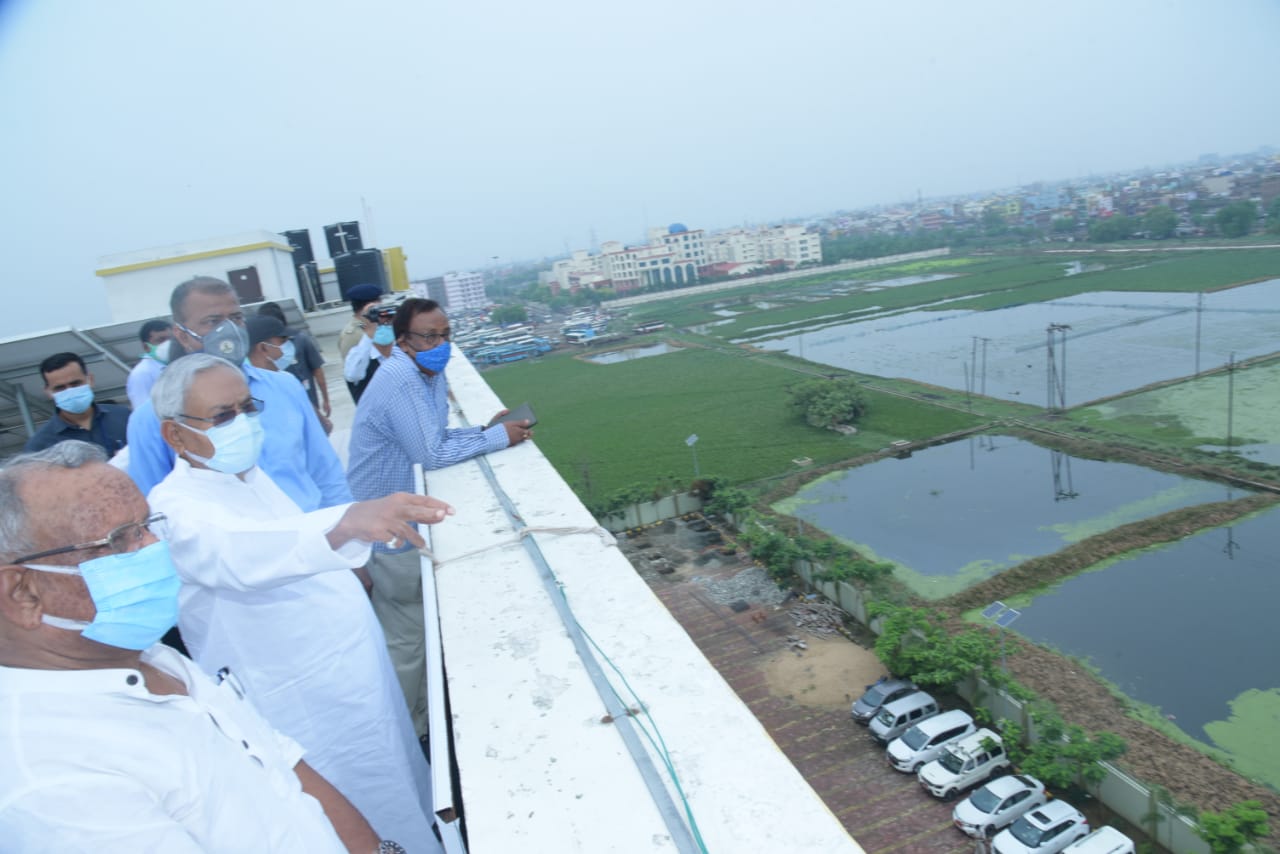 CM Nitish inspected