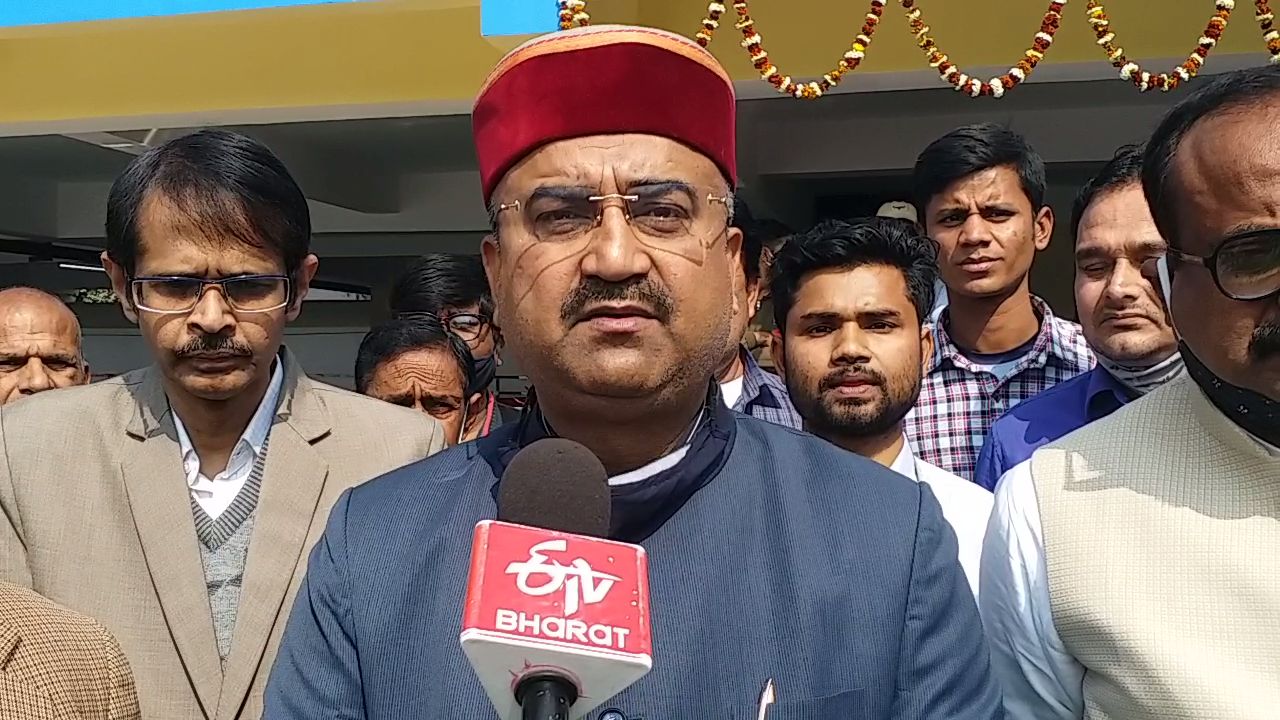 स्वास्थ्य मंत्री मंगल पांडे