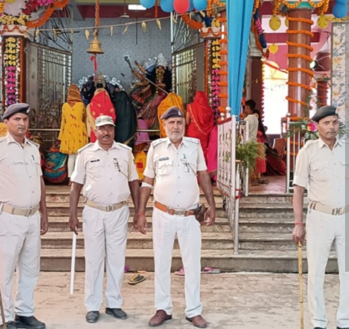 Durga idol immersion in Patna