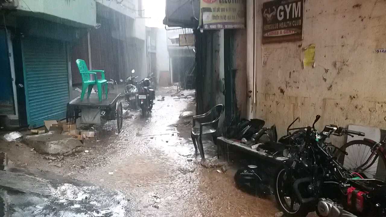 Heavy rain