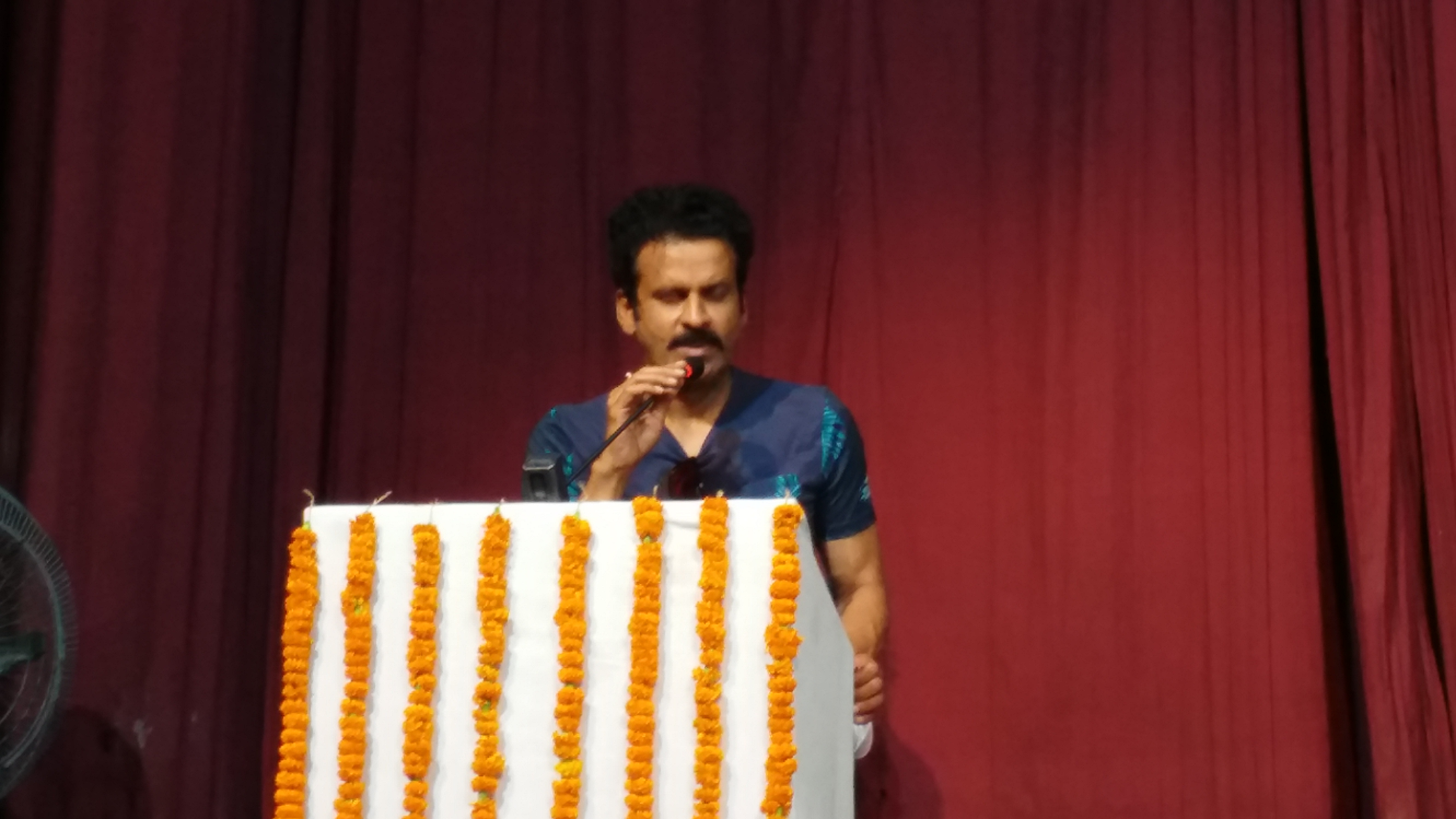 Manoj Bajpayee in patna