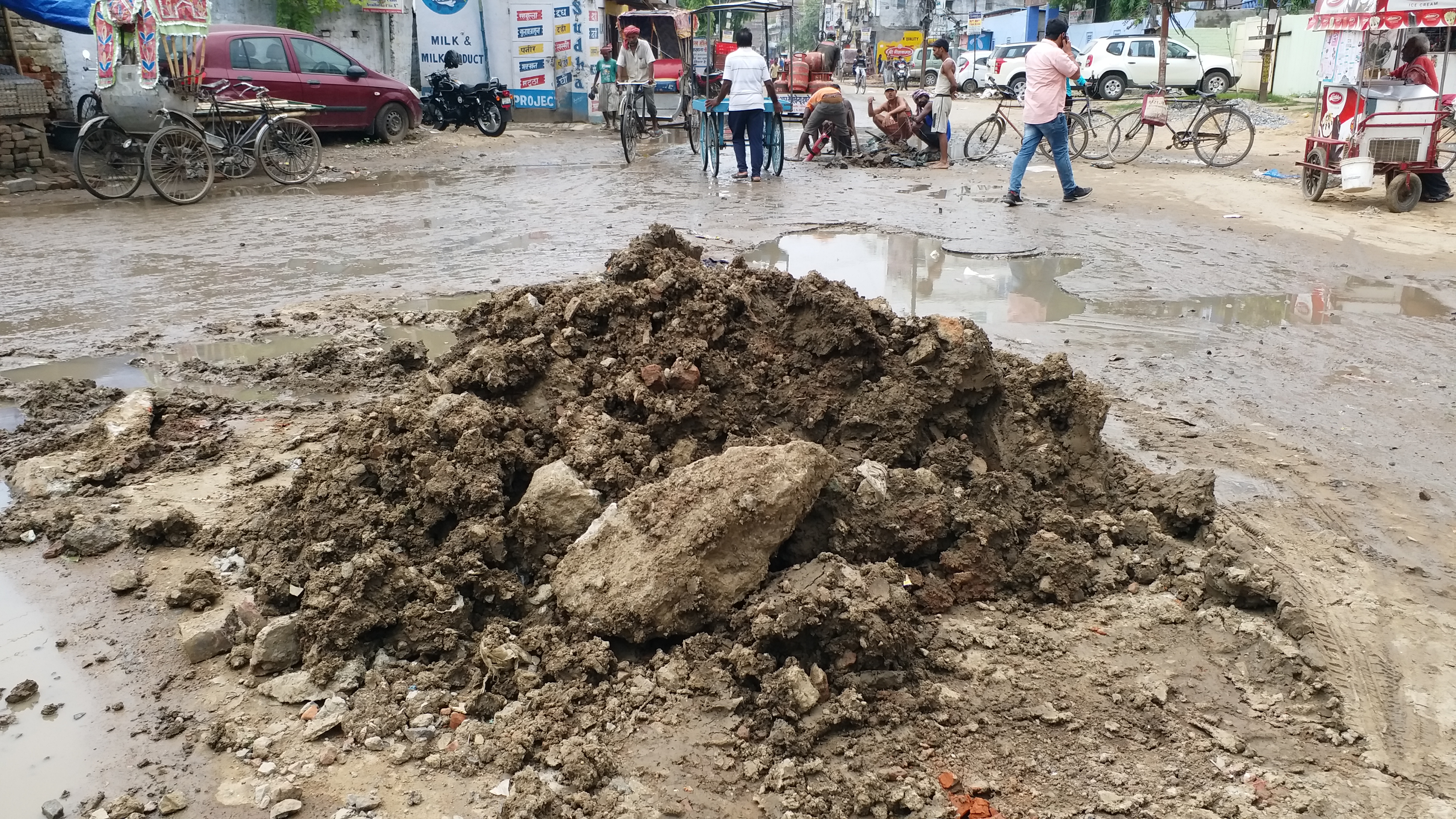 water logging in patna