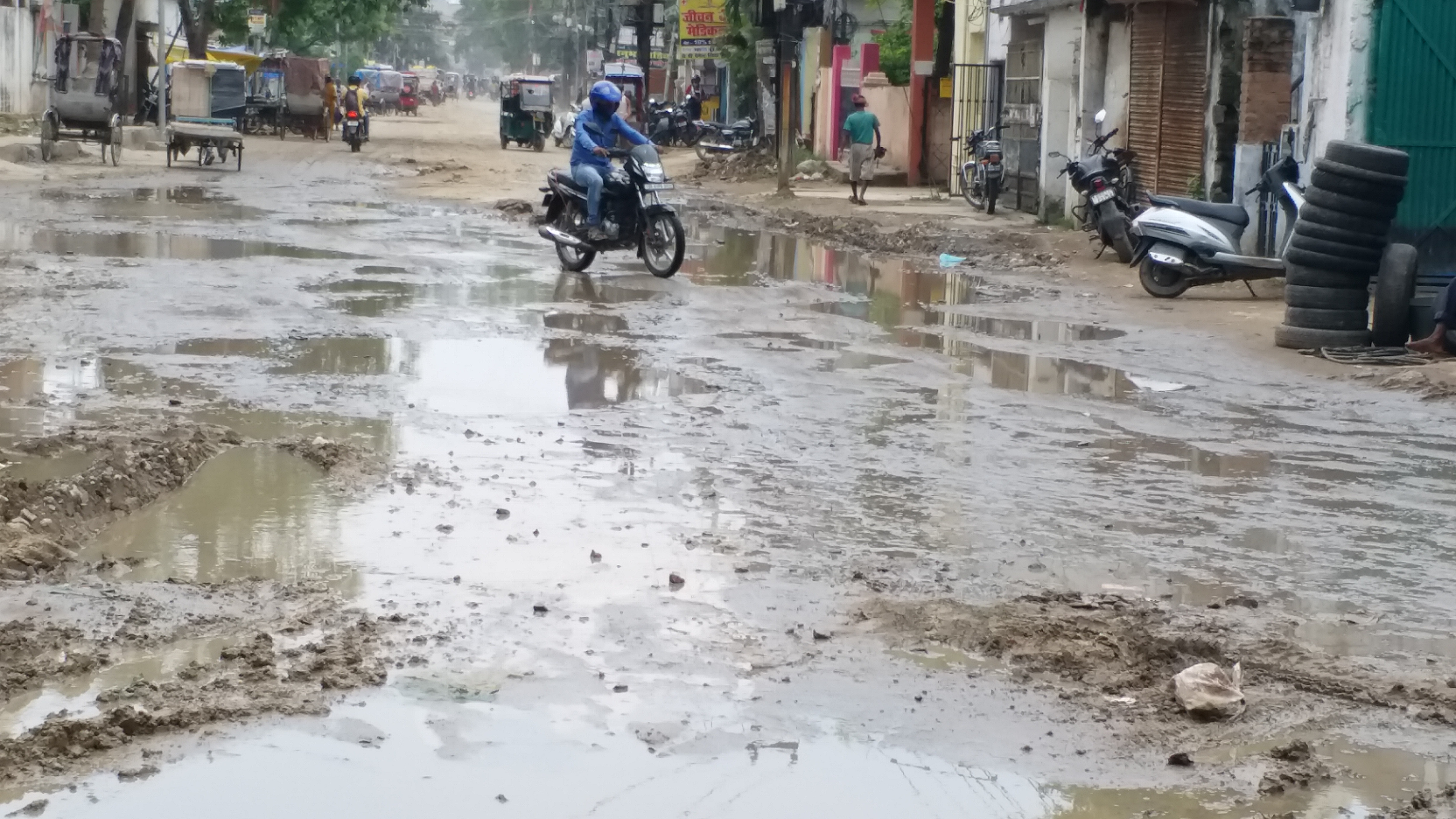 water logging in patna