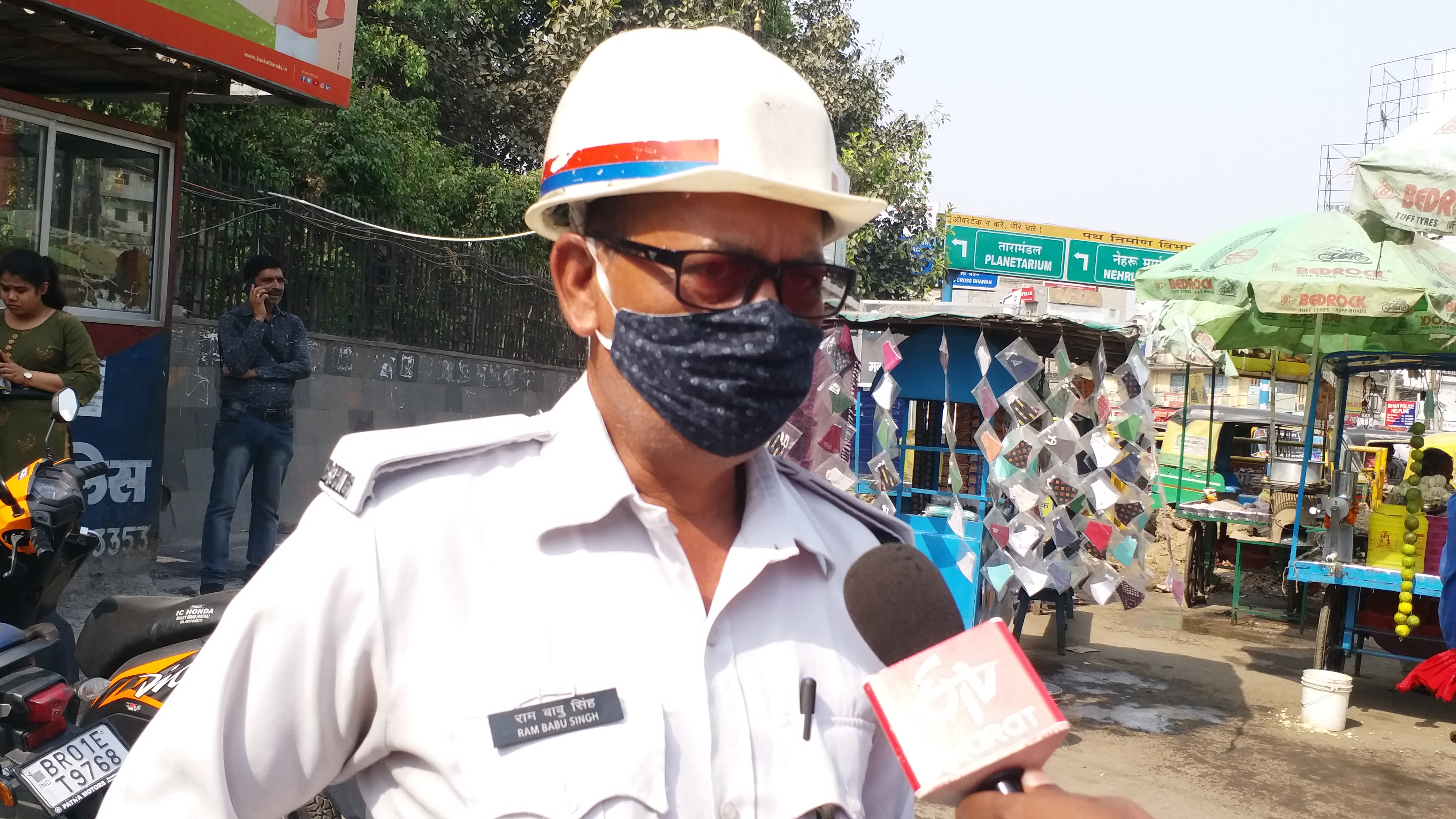 रामबाबू सिंह, ट्रैफिक पुलिस पटना