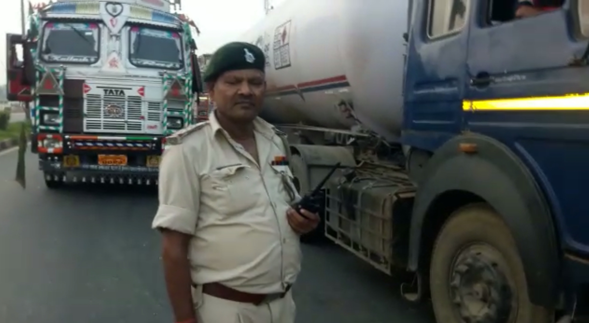 Traffic jam on Mahatma Gandhi Setu in Patna