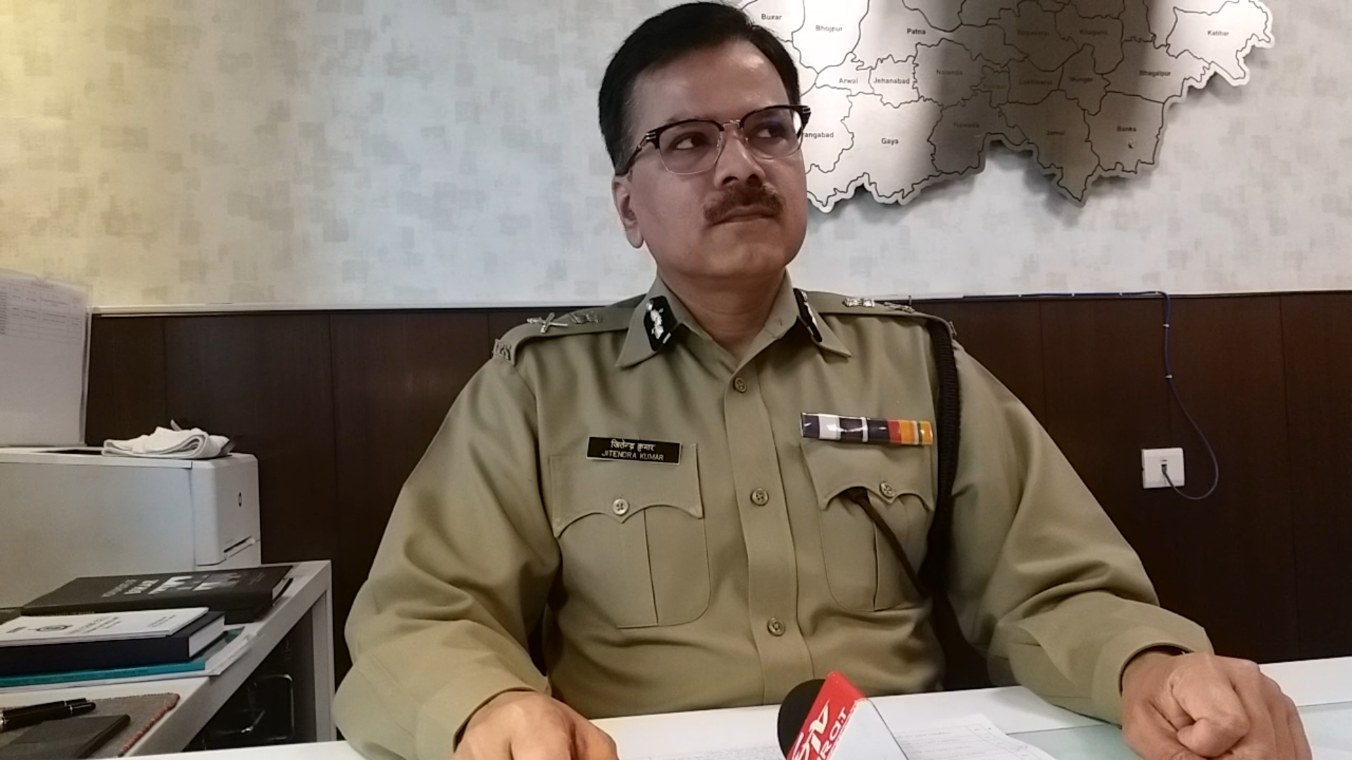 पुलिस मुख्यालय एडीजी जितेंद्र कुमार