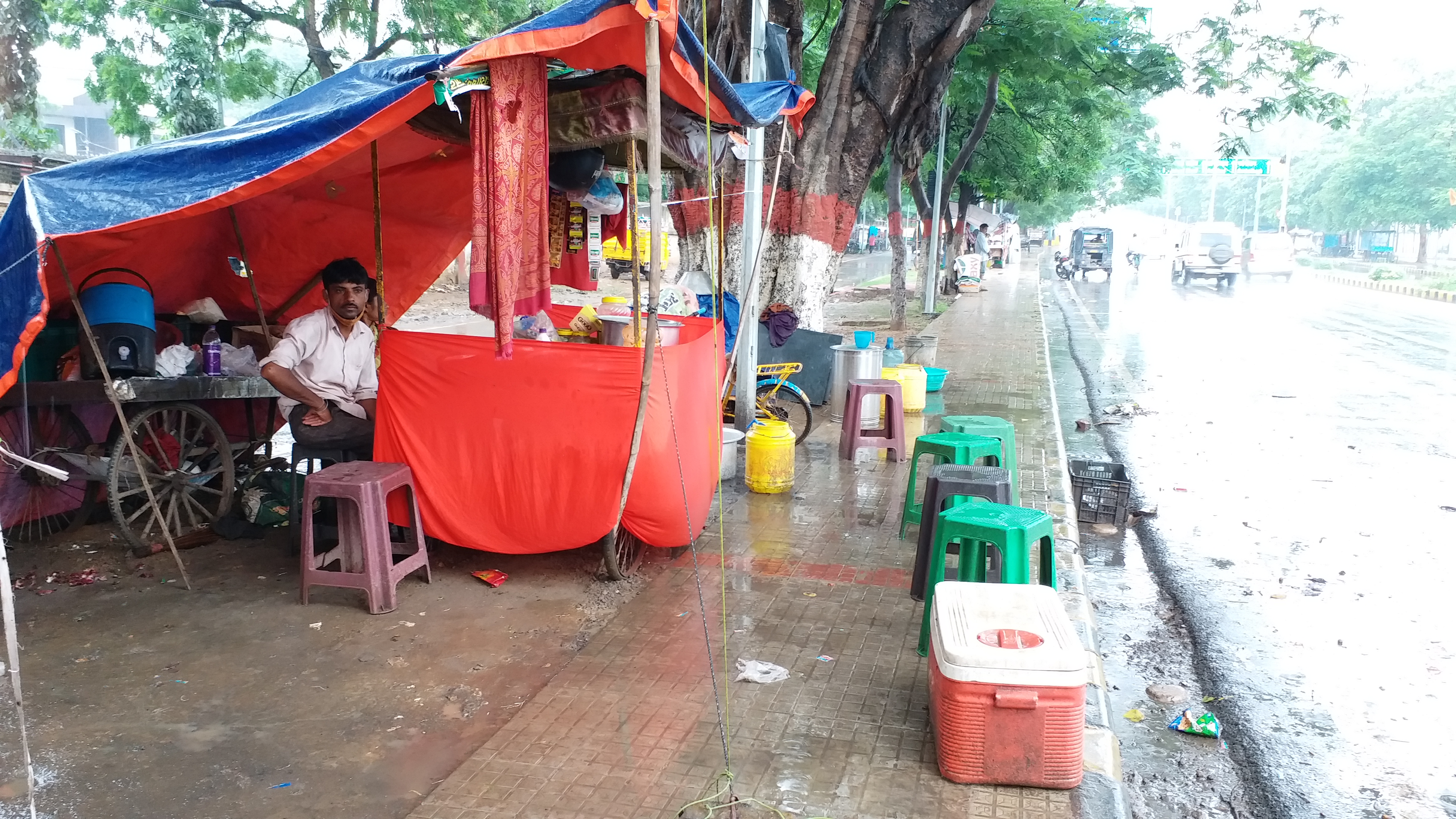 effect of rain in patna