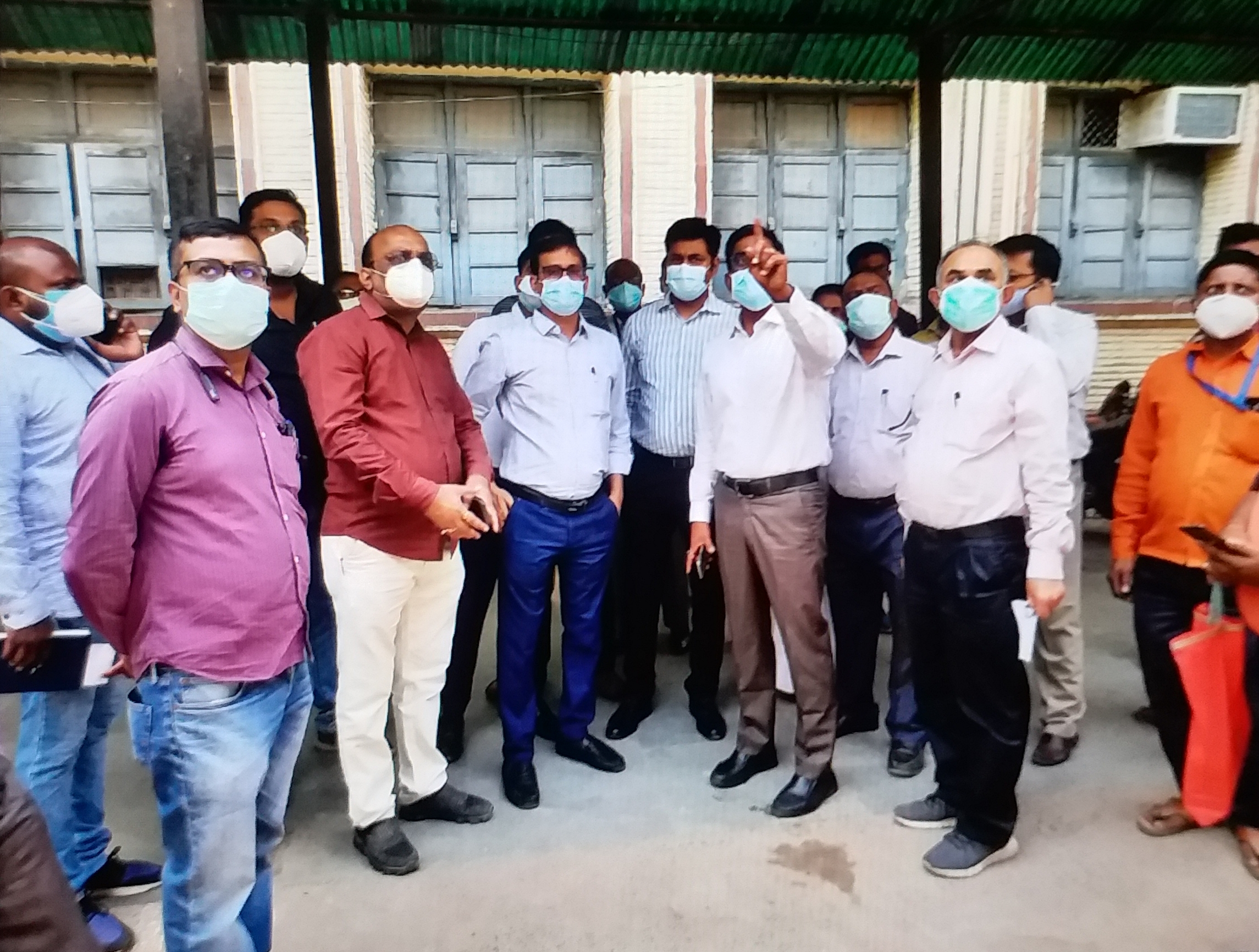 pratay Amrit inspected PMCH