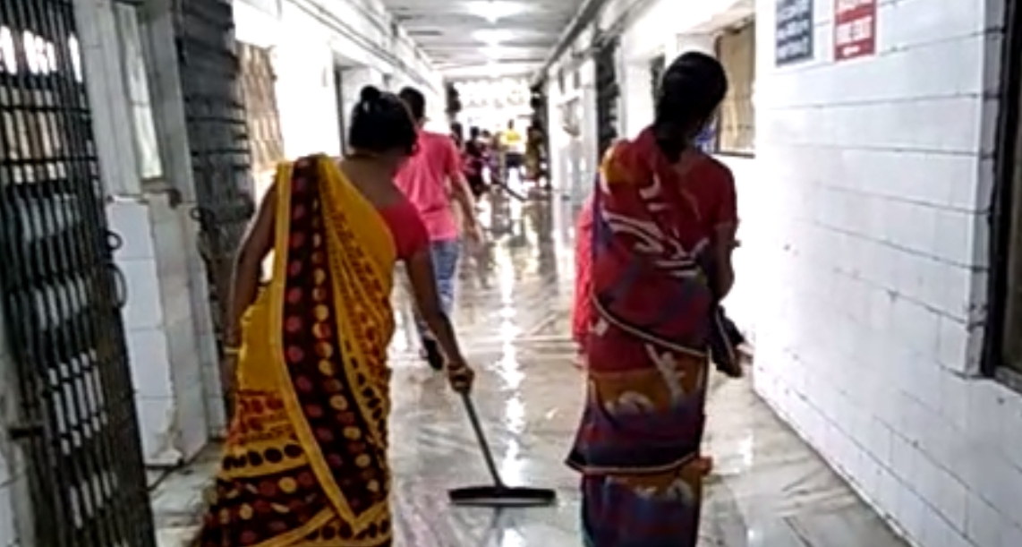 waterlogging in nalanda medical college