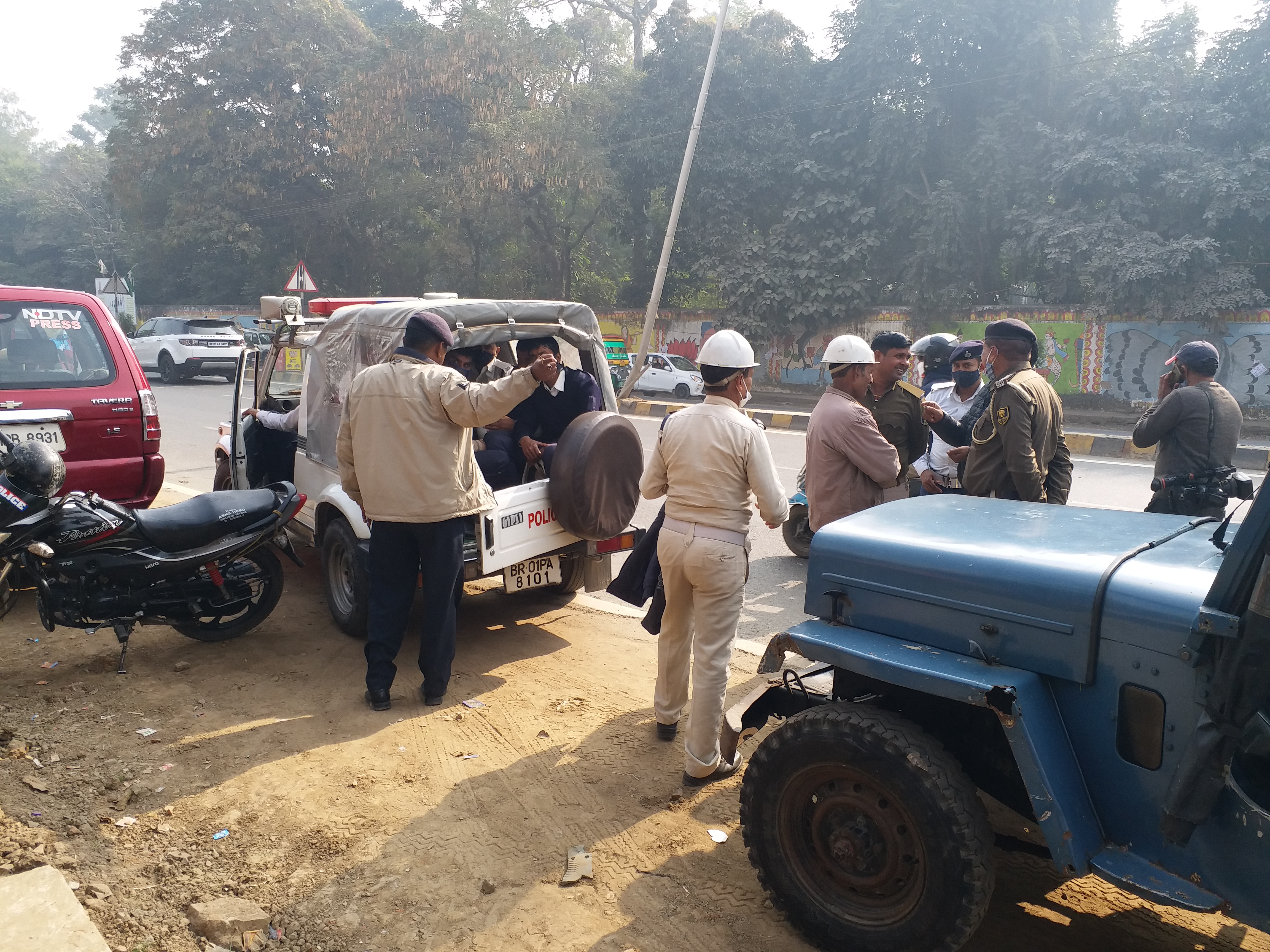 Temporary isolation center in patna