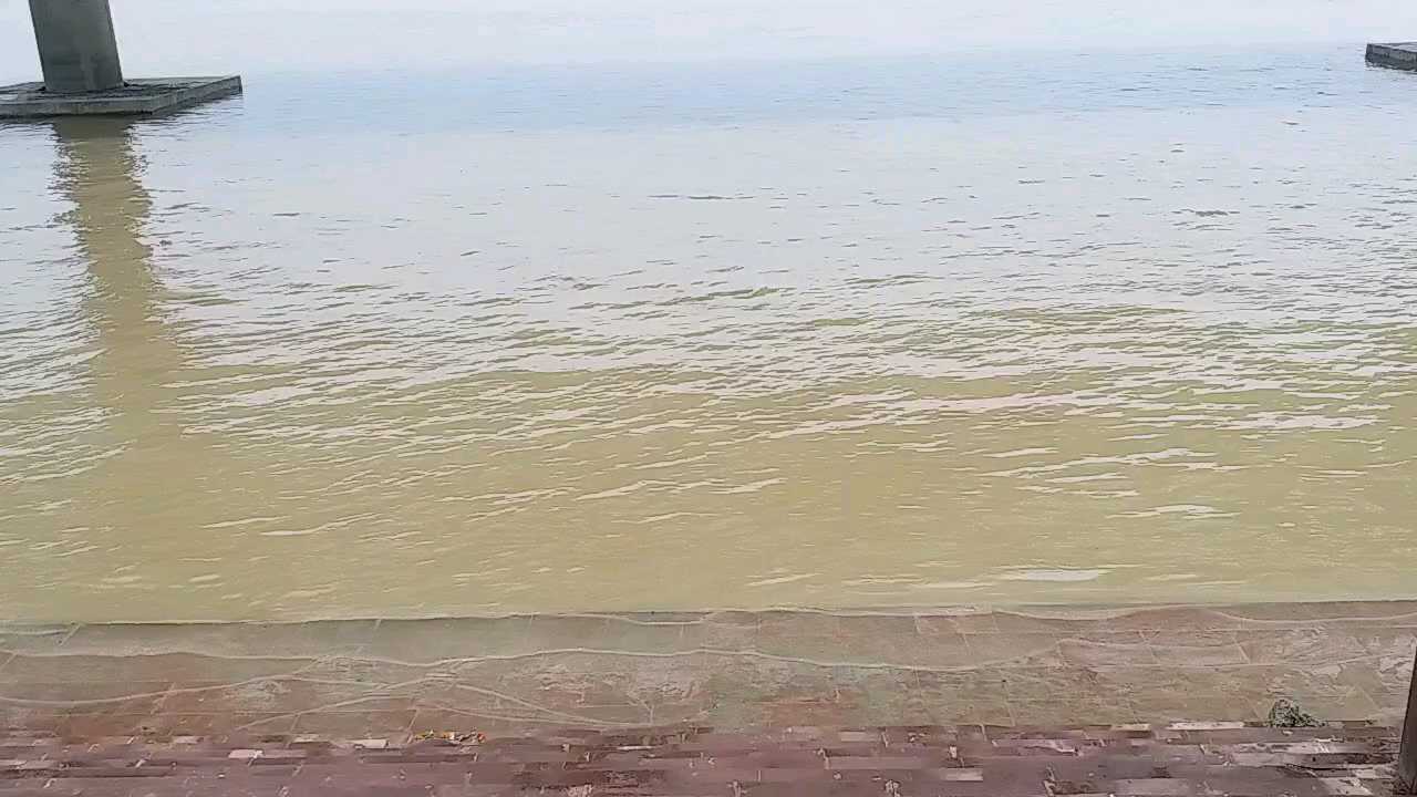 water level of Ganga