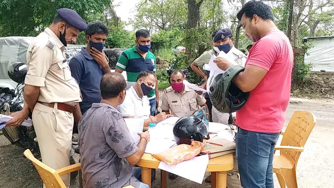 Liquor destroyed in Patna