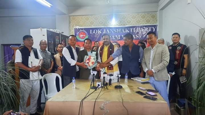 Nagaland JDU State Unit Joins LJPR