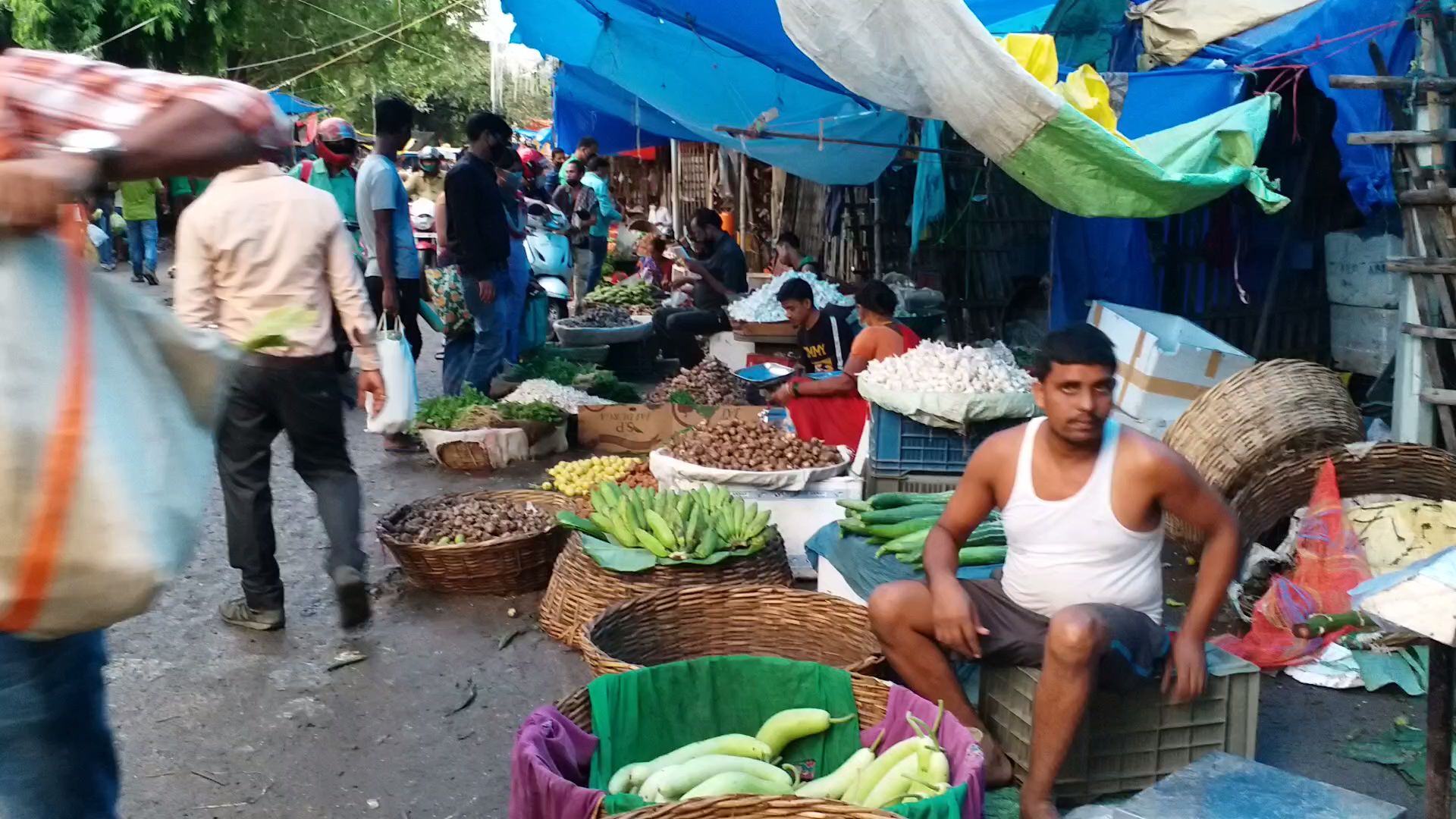 पटना के सब्जी बाजार