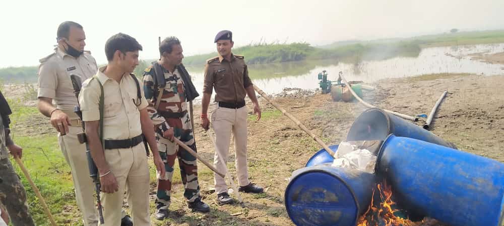 Desi liquor recovered