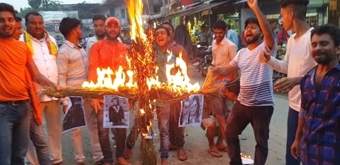 sushant singh rajput, salman khan, karan johar, ekta kapoor, bihar protest, ETVbharat