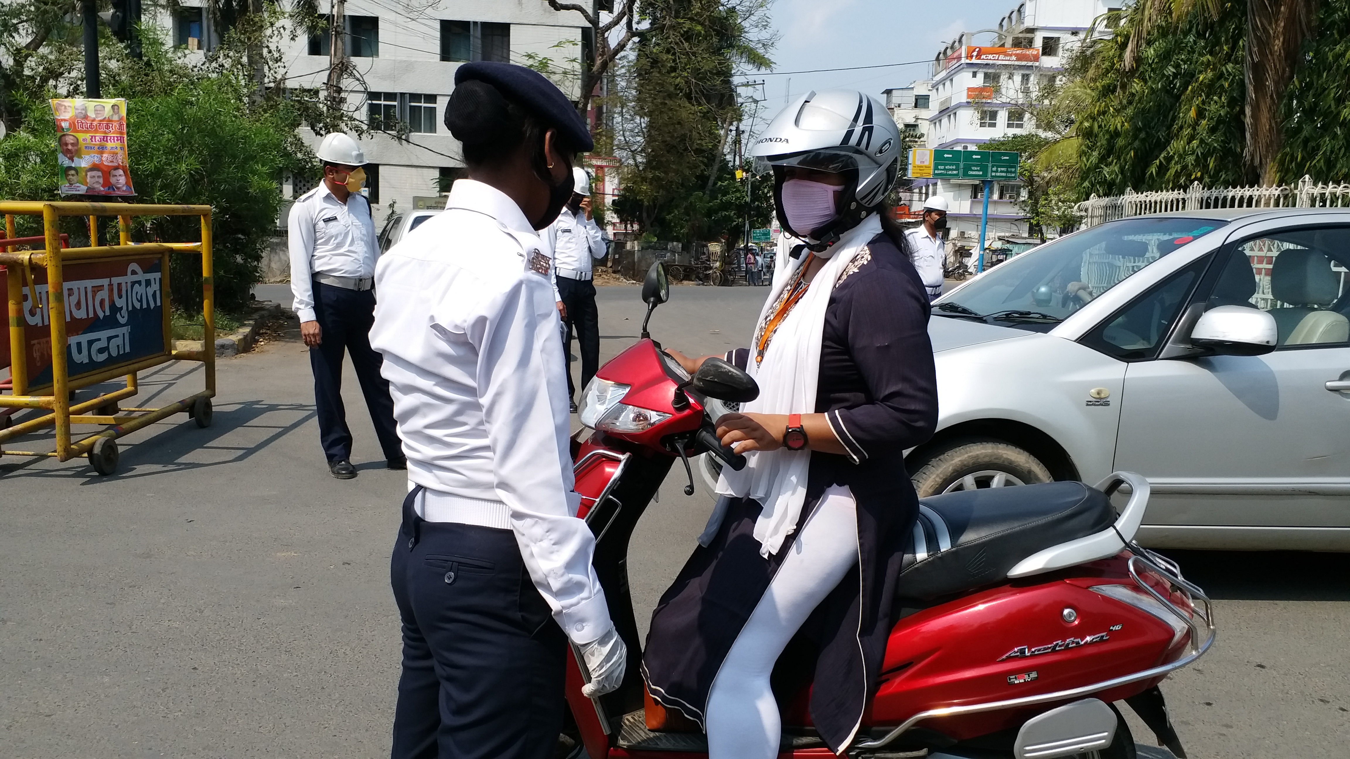 vehicle seized during lockdown in patna