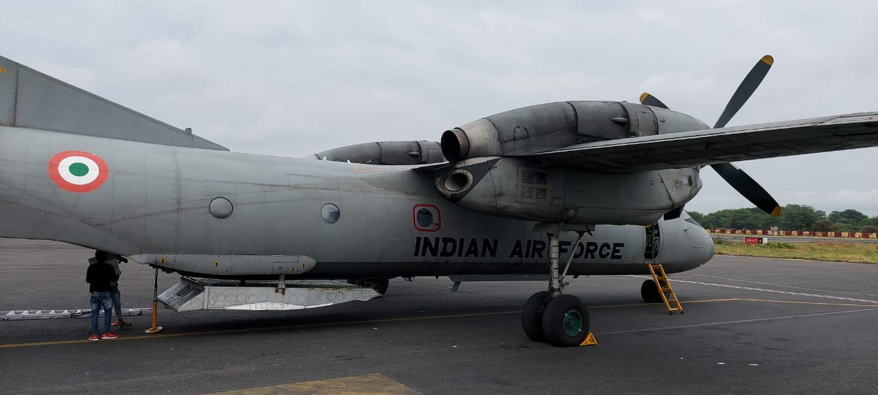 Medical equipment arrived by special Air Force aircraft at Patna Airport on Thursday