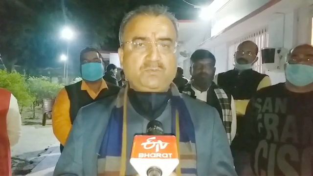 स्वास्थ्य मंत्री मंगल पांडे