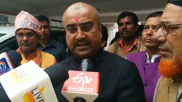 स्वास्थ्य मंत्री मंगल पांडे