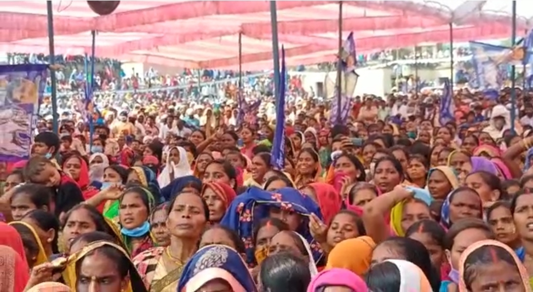 Mayawati election rally in Rohtas