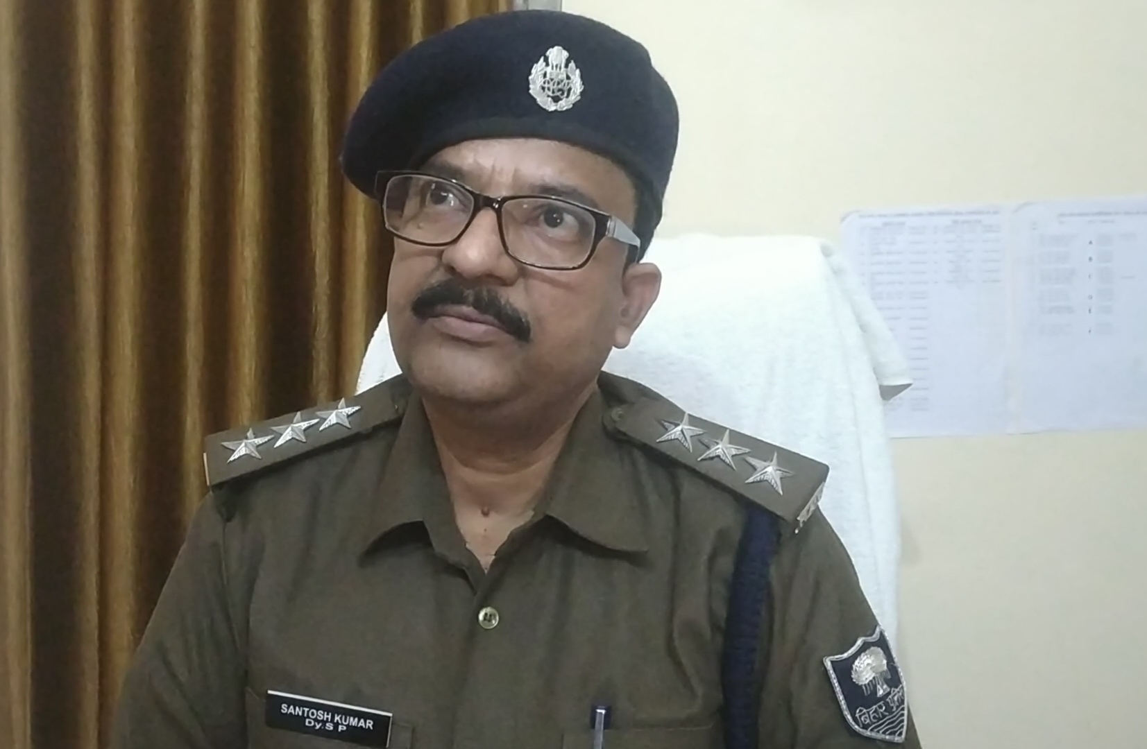 संतोष कुमार, अनुमंडल पुलिस पदाधिकारी