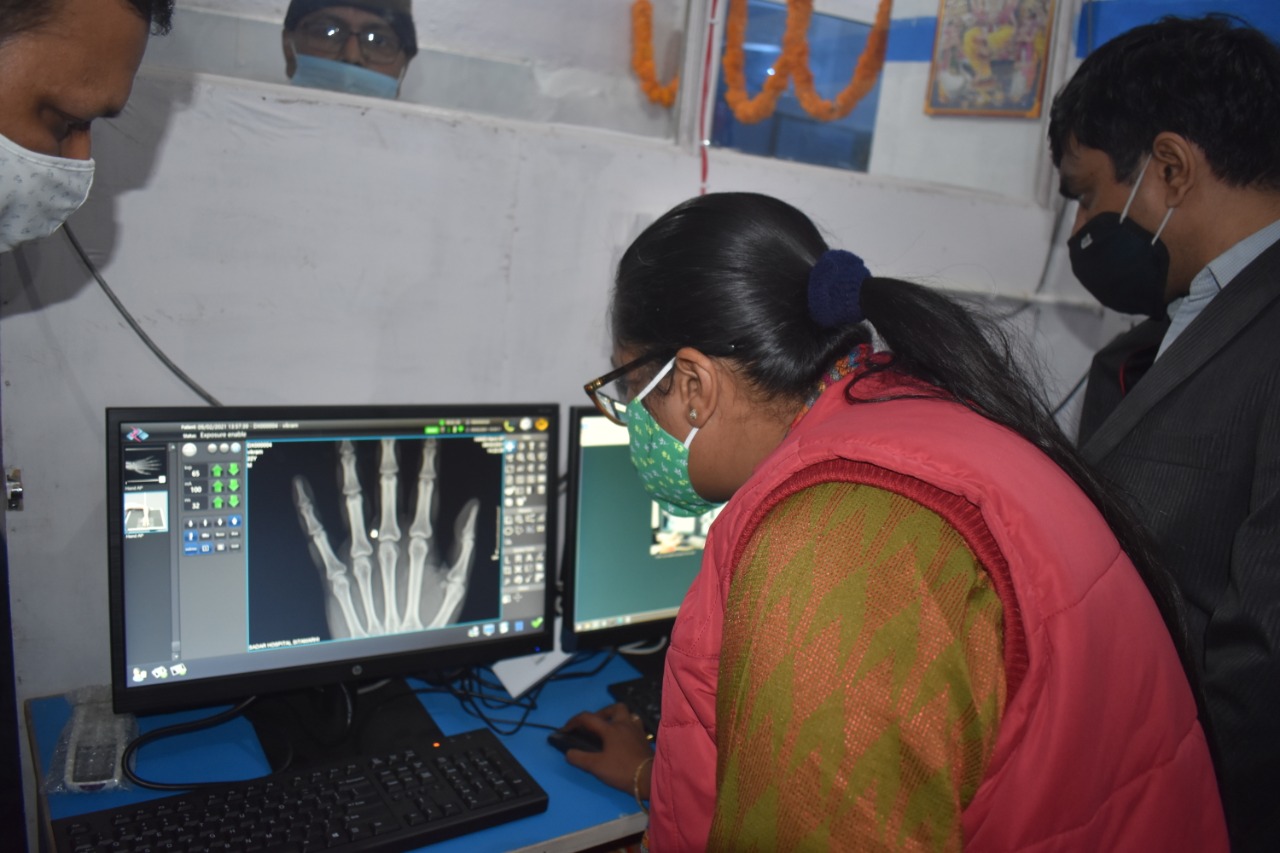 digital x-ray center inaugurated in sitamarhi