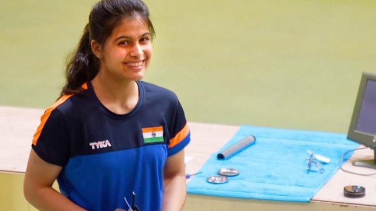 Manu Bhaker will be in action today at ISSF World Cup.