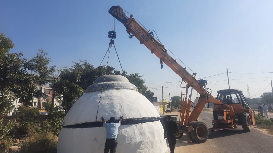 Biggest bell 3D Masterpiece Made in Jaipur